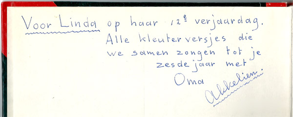 Het boek van Oma